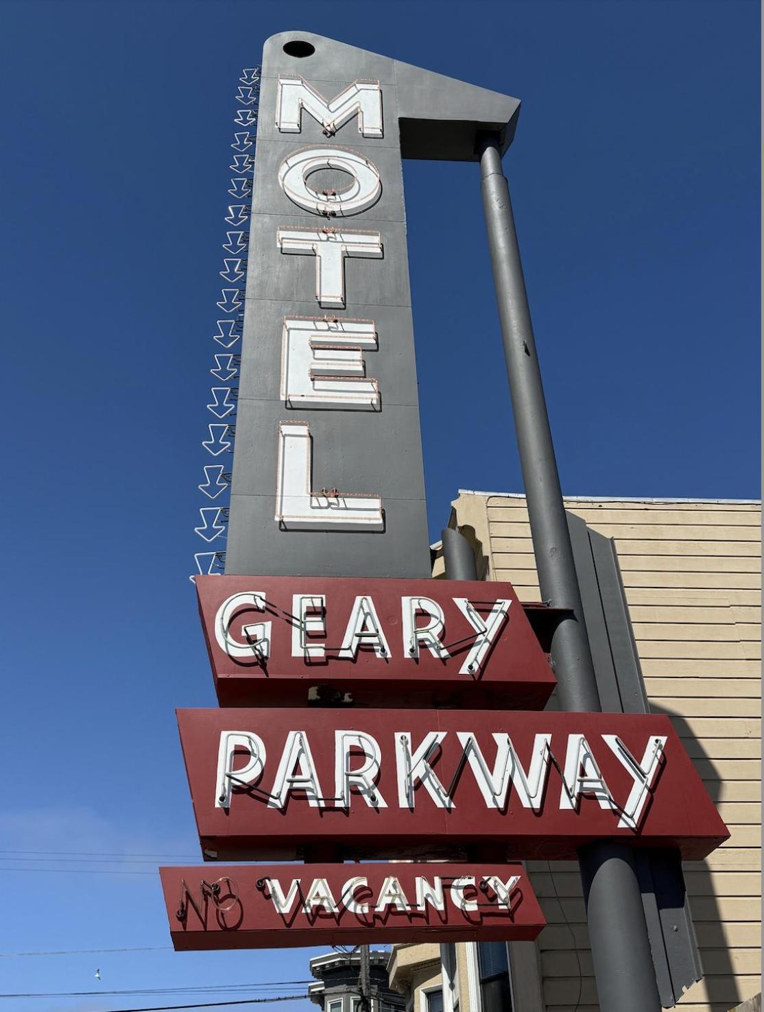 Geary Parkway Motel Σαν Φρανσίσκο Εξωτερικό φωτογραφία