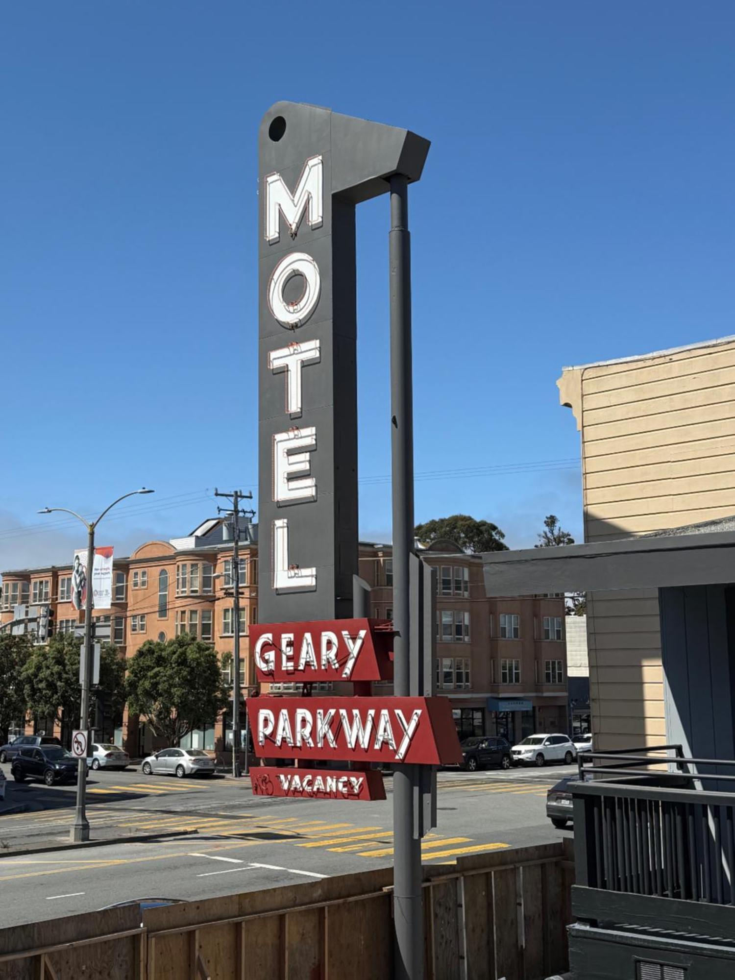 Geary Parkway Motel Σαν Φρανσίσκο Εξωτερικό φωτογραφία